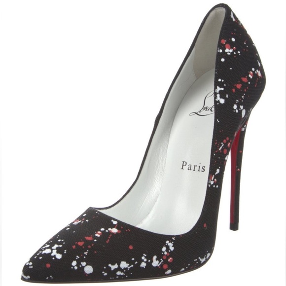 Christian Louboutin Printed Pumps
